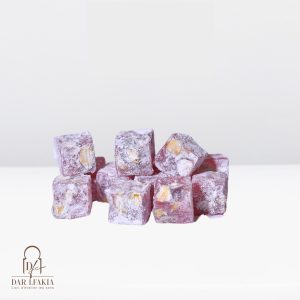 Délice Turc Aromatisé à la Mûre Rôtie Double  Pistache à l&rsquo;Interieur